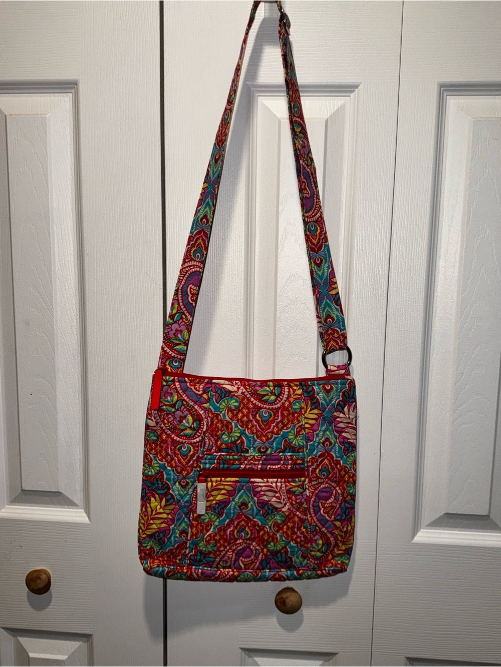 Vera Bradley "Paisley in Paradise" Hipster Crossbody
